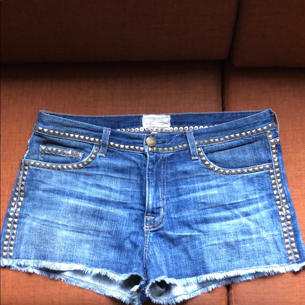Current Elliott studded Boyfriend Short  size 29